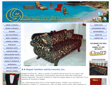 Tablet Screenshot of aaelegantfurniture.com